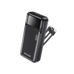 Awei PA-93 22.5W Fast Charging Powerbank with Build-in Three Cables - 20000mAH