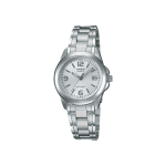 Casio Standard LTP‑1215A‑7ADF Analog Stainless Steel Women’s Watch