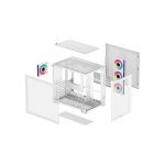 Deepcool CG530 4F WH Mid Tower ATX Gaming Casing