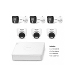 Hikvision 6 Unit Security Package
