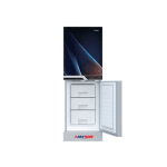 MyOne MY-2E6G Colorful Light Black Full Match Refrigerator - 256L