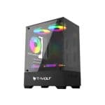 T-Wolf Ice Cooler X5 ARGB M-ATX Mid Tower Casing