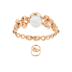 Titan Raga Moments Of Joy NT95126WM01F Quartz Analog Rose Gold Metal Strap Women’s Watch