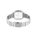 Titan Slim Square 95291SM01 Quartz Analog Silver Color Stainless Steel Strap Women’s Watch