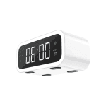WiWU Wi-W015 Digital Clock with Wireless Charger and Light - 15W